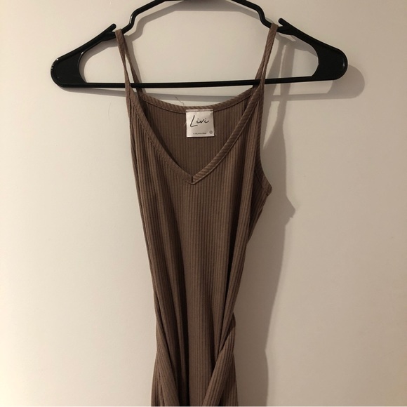 Bodycon Ribbed Dress - Picture 2 of 4